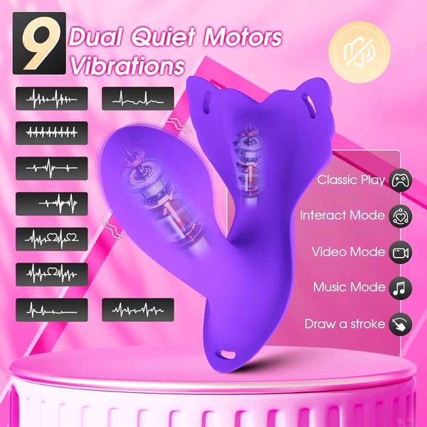 Panty Wearable Vibrator Insert Dildo