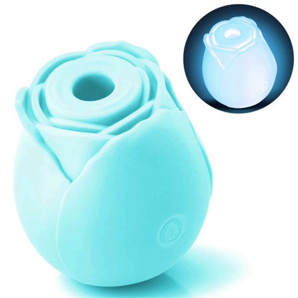 Glow in dark rose vibrator