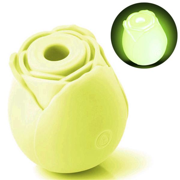 Glow in dark rose vibrator