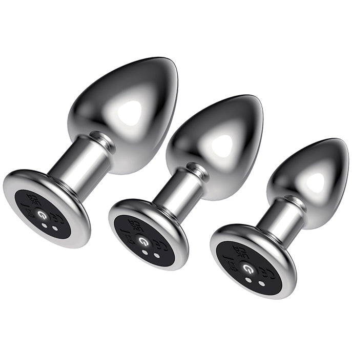 Remote Metal Vibrating Butt Plug Miles