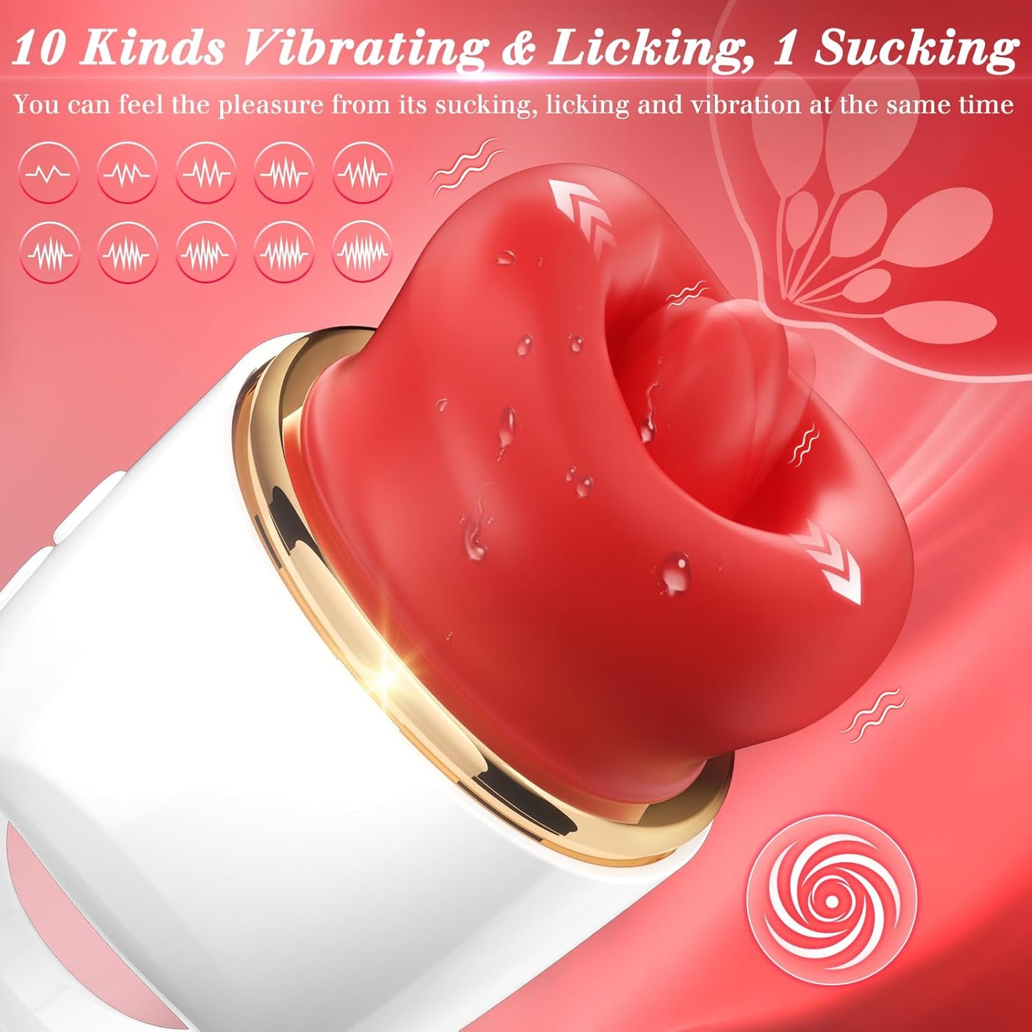 Suction Big Mouth Vibrator for Clitoral Licking