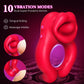 Tongue Vibrators Clitoral Stimulator with 10 Vibration