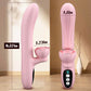 Rabbit Vibrators 4 in 1 Thrusting Vibrator with 7 Licking Thrusting