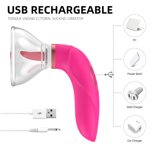 Handheld Sucking Vibrator