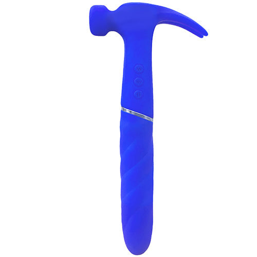 Rounded Hammer Vibrator Blue