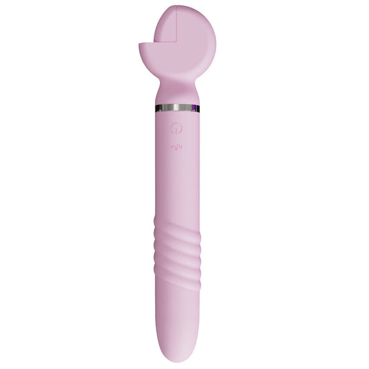 Thrusting Wrench Vibrator Pink