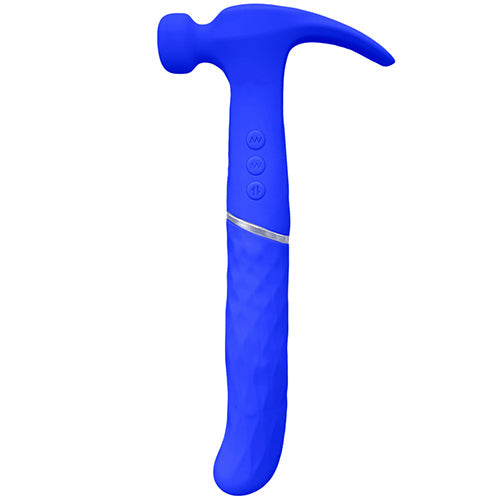 Curved Hammer Vibrator Blue