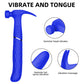 Curved Hammer Vibrator Blue