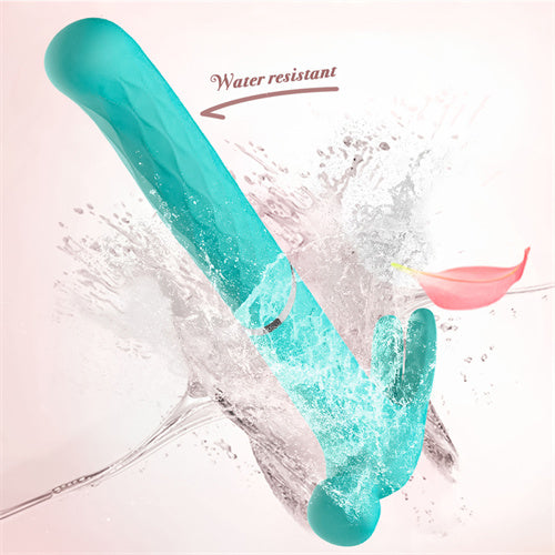 Curved Hammer Vibrator Green