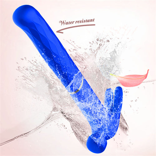 Curved Hammer Vibrator Blue