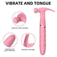 Curved Hammer Vibrator Pink