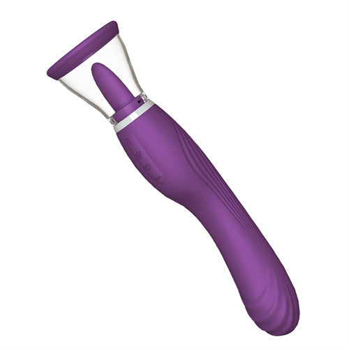 Suction Licking Tongue Vibrator Wand