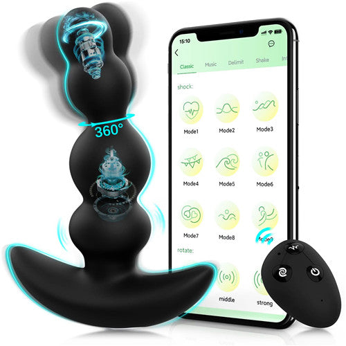 App & Remote Control Anal Vibrator Avery