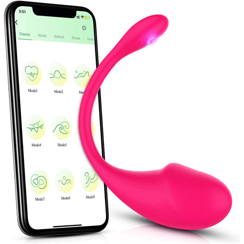 APP Control Vibrator Lola Hot Pink