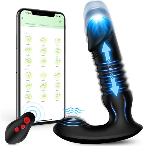 App & Remote Control Anal Vibrator Makayla