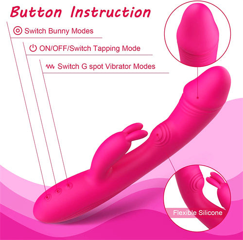 3in1 Rabbit Vibrator Holly