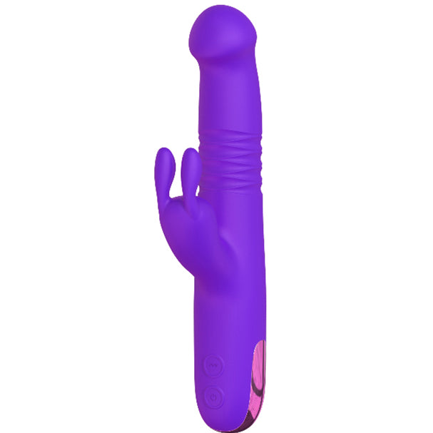 Thrusting G-Spot Rabbit Vibator Cash Purple