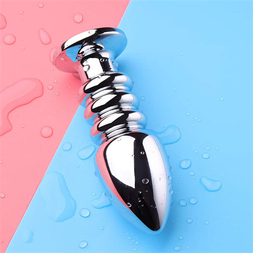 Remote Control Stainless Steel Anal Vibrator Crystal