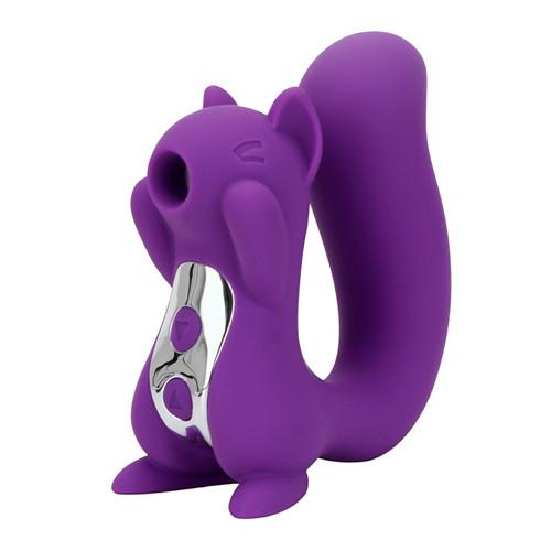 Squirrel Vibrator Red