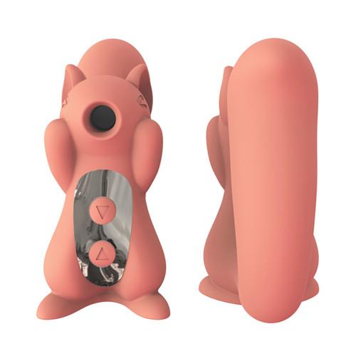 Squirrel Vibrator Red