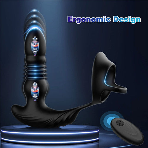 App & Remote Control Thrusting Anal Vibrator Kyra