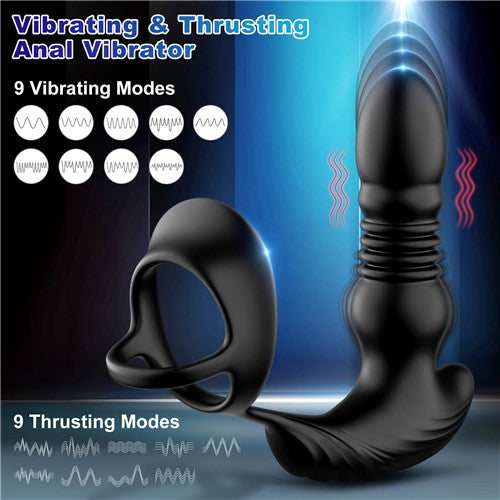 App & Remote Control Thrusting Anal Vibrator Kyra