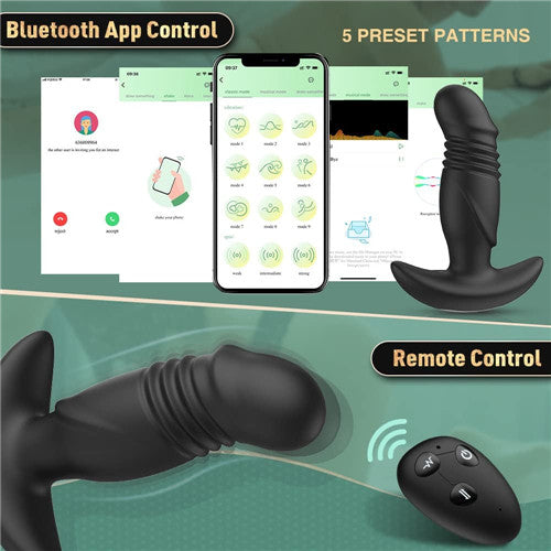 App & Remote Control Anal Vibrator Natalie