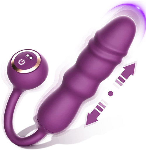 Thrusting Anal Vibrator Taylor Purple