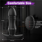 9 Modes Vibrating Butt Plug with App & Remote Control Vibrator