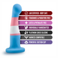 6 Inch Dildo True Blue