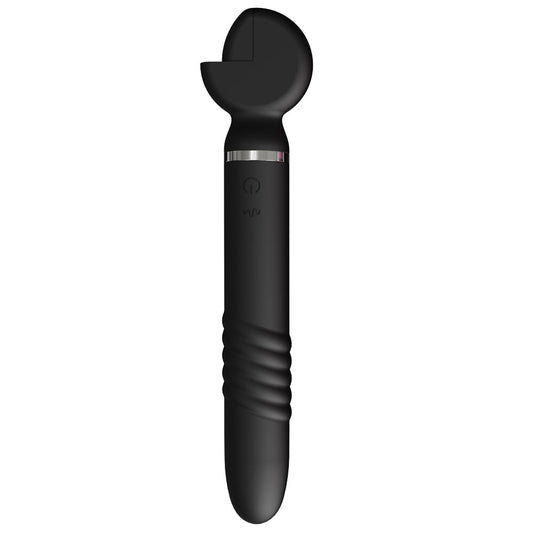 Thrusting Wrench Vibrator Black