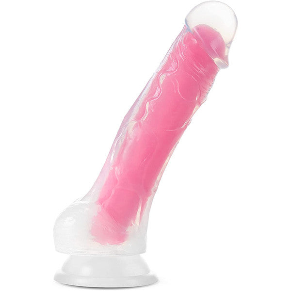 7.5 INCH Glow In Dark Dildo Pink