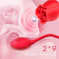 Rose Licking Vibrator Red