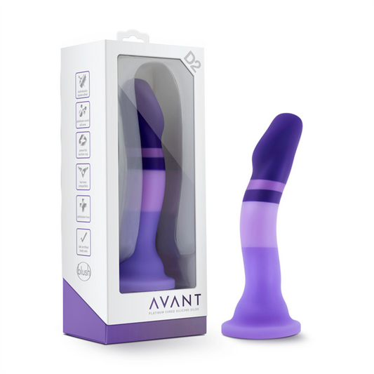 7.5 Inch Dildo Purple Rain